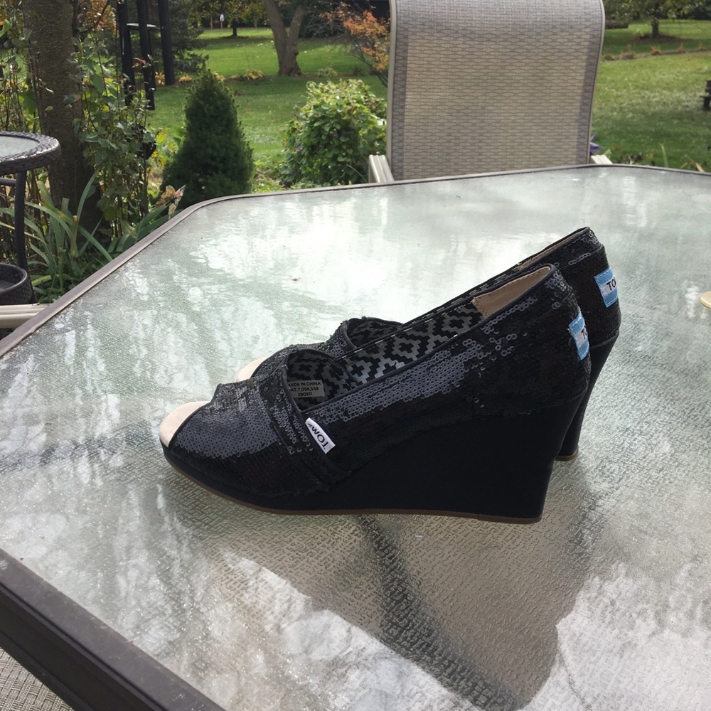 Toms sparkle espadrilles